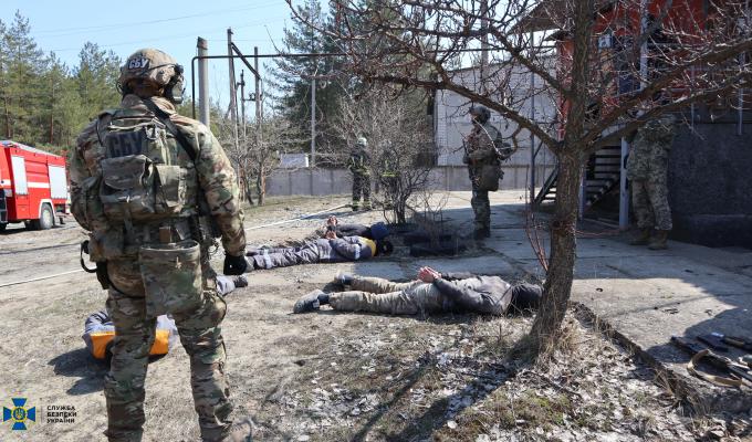 СБУ провела планові антитерористичні навчання у районі операції Об’єднаних Сил СБУ провела планові антитерористичні навчання у районі операції Об’єднаних Сил