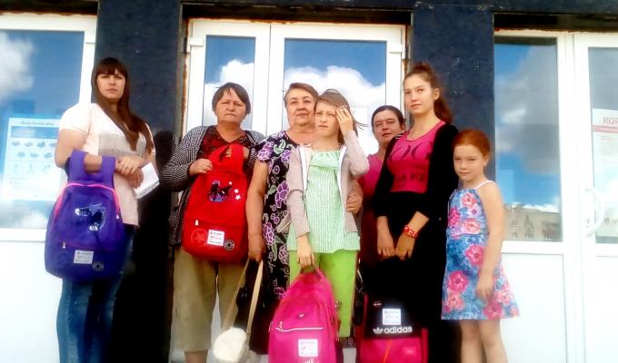 Запорізький благодійний фонд "Єдність за майбутнє" надав гуманітарну допомогу родинам, які перебувають у складних життєвих обставинах