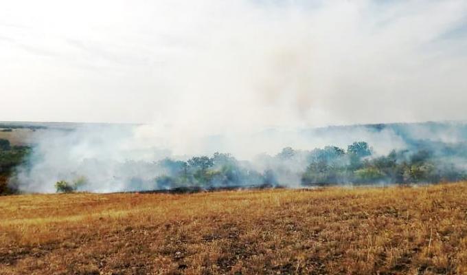 На Попаснянщині не припиняються пожежі