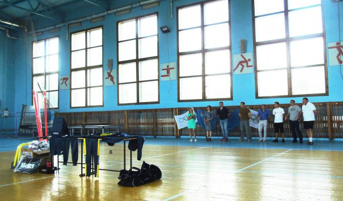 Пезентували нову футбольну екіпіровку для дитячих команд Попаснянської районної спортивної дитячо-юнацької школи Пезентували нову футбольну екіпіровку для дитячих команд Попаснянської районної спортивної дитячо-юнацької школи