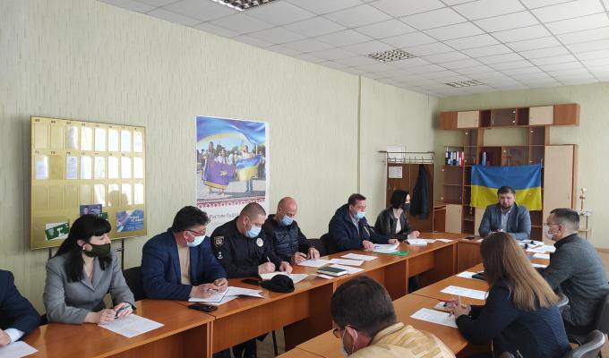 Роман Власенко провів засідання районної комісії з питань ТЕБ та НС Роман Власенко провів засідання районної комісії з питань ТЕБ та НС