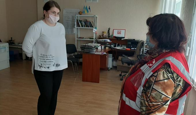 Катерина Колесникова відвідала представництва Товариства Червоного Хреста України у Рубіжному і Сєвєродонецьку Катерина Колесникова відвідала представництва Товариства Червоного Хреста України у Рубіжному і Сєвєродонецьку