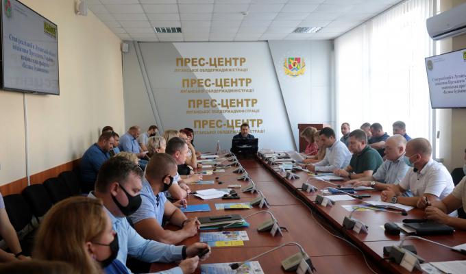 Велике будівництво на Луганщині не збавляє темп. Відзвітували по ключовим напрямам проєкту Велике будівництво на Луганщині не збавляє темп. Відзвітували по ключовим напрямам проєкту