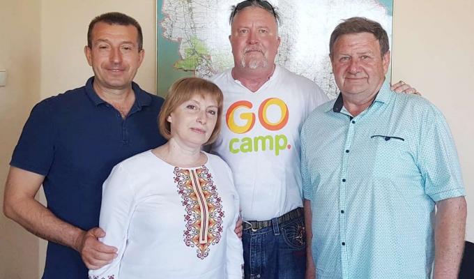 Гість із США зустрівся із головою району Сергієм Шакуном Гість із США зустрівся із головою району Сергієм Шакуном