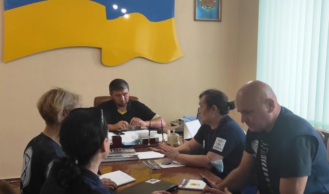 Роман Власенко зустрівся із представниками ACTED Роман Власенко зустрівся із представниками ACTED