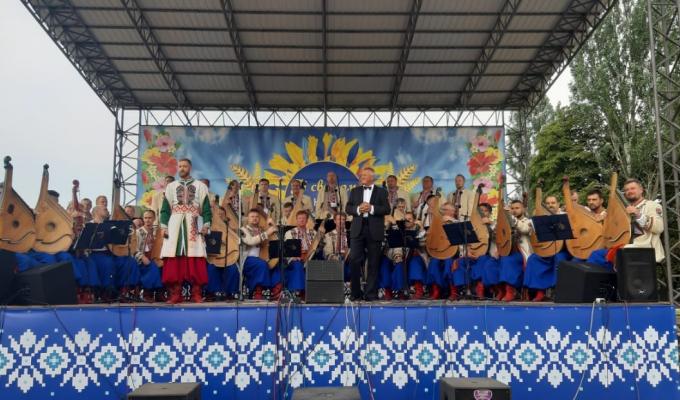 Національна заслужена капела бандуристів дала концерт у Попасній Національна заслужена капела бандуристів дала концерт у Попасній