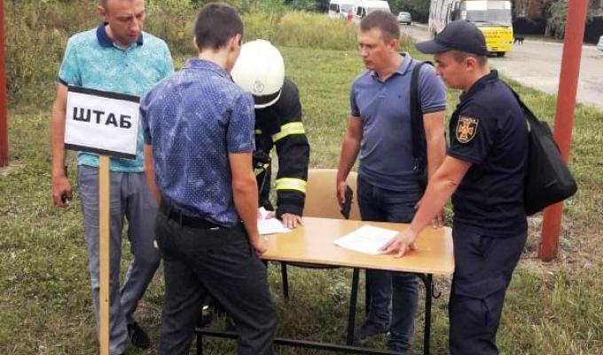 На Попаснянщині пройшли командно – штабні навчання На Попаснянщині пройшли командно – штабні навчання