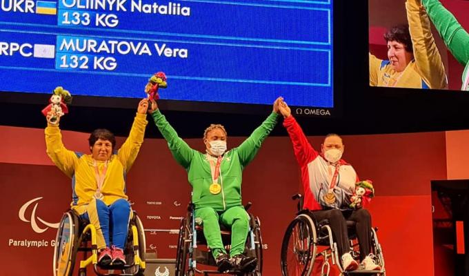 «Срібло» у скарбницю національної паралімпійської збірної принесла попаснянка Наталія Олійник! «Срібло» у скарбницю національної паралімпійської збірної принесла попаснянка Наталія Олійник!