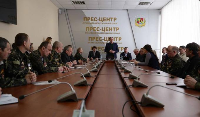 Луганщина вшановує учасників бойових дій на території інших держав Луганщина вшановує учасників бойових дій на території інших держав