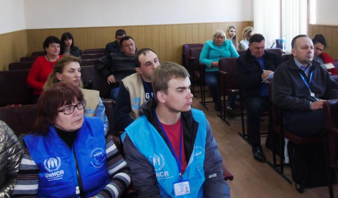 Управлінням Верховного Комісара ООН проведено чергову зустріч із представниками гуманітарних організацій, влади та місцевими активістами Управлінням Верховного Комісара ООН проведено чергову зустріч із представниками гуманітарних організацій, влади та місцевими активістами