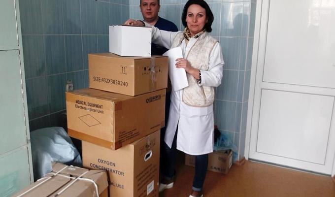 Попаснянська районна лікарня отримала гуманітарну допомогу Попаснянська районна лікарня отримала гуманітарну допомогу