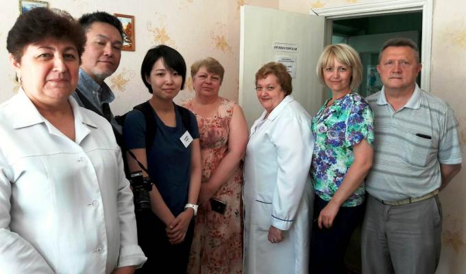 До медичних закладів району завітала делегація Unicef з Японії До медичних закладів району завітала делегація Unicef з Японії