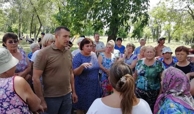 Відбулася робоча поїздка до селища Золоте-4. Відбулася робоча поїздка до селища Золоте-4.