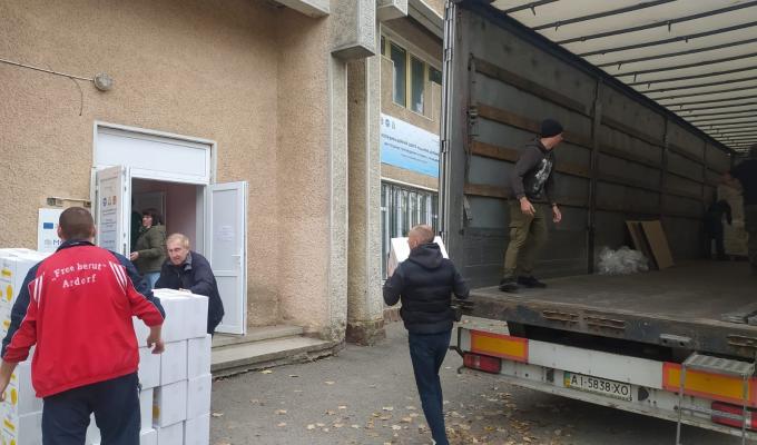 З вівторка у гуманітарному хабі в Івано-Франківську відновлюється видача продуктових наборів З вівторка у гуманітарному хабі в Івано-Франківську відновлюється видача продуктових наборів