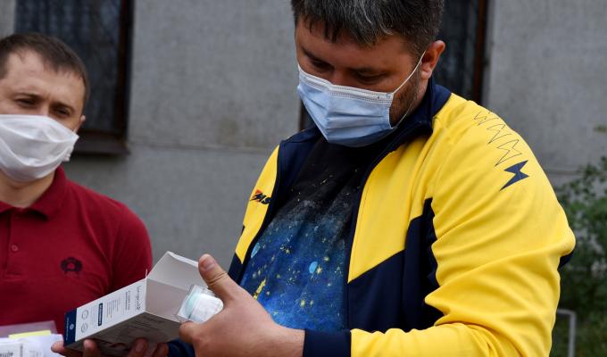 На Попаснянщину передали гуманітарну допомогу На Попаснянщину передали гуманітарну допомогу