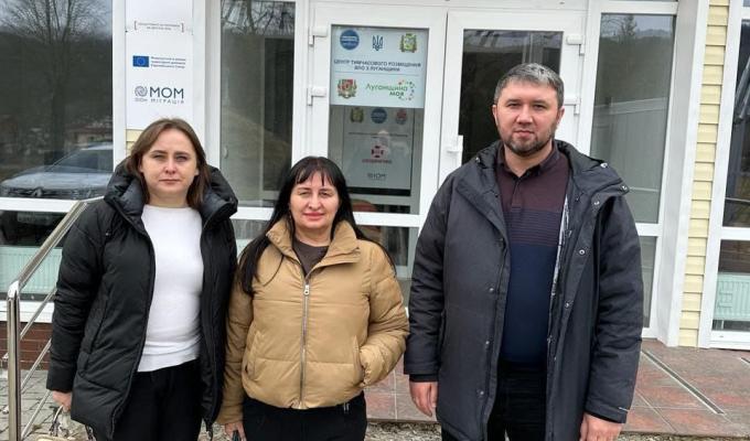 В рамках робочого візиту на Прикарпаття заступниця голови обласної адміністрації Катерина Безгинська відвідала Франківський гуманітарний хаб В рамках робочого візиту на Прикарпаття заступниця голови обласної адміністрації Катерина Безгинська відвідала Франківський гуманітарний хаб