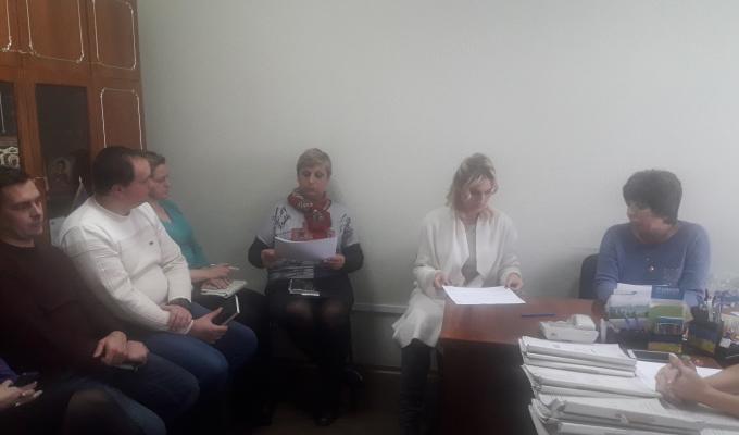 22 листопада 2018 року під керівництвом заступника голови райдержадміністрації Карини Кошелєвої відбулося засідання районної комісії райдержадміністрації із соціальних питань 22 листопада 2018 року під керівництвом заступника голови райдержадміністрації Карини Кошелєвої відбулося засідання районної комісії райдержадміністрації із соціальних питань
