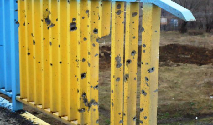 29 березня проросійські найманці обстріляли Золоте Попаснянського району 29 березня проросійські найманці обстріляли Золоте Попаснянського району