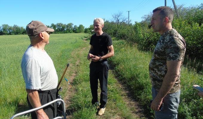 30 травня голова райдержадміністрації відвідав внутрішньо переміщених осіб у селі Віскрива 30 травня голова райдержадміністрації відвідав внутрішньо переміщених осіб у селі Віскрива