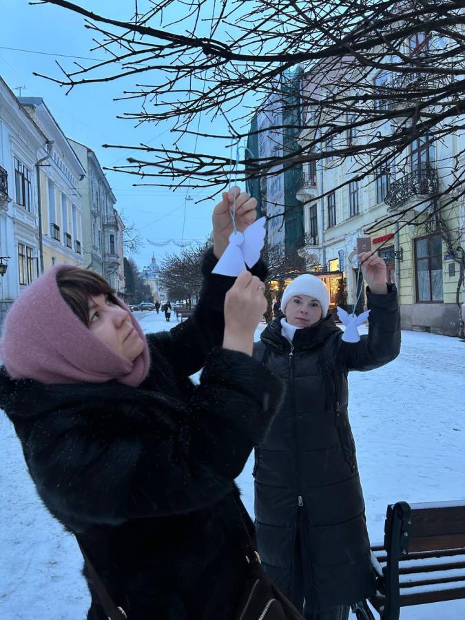 Акція "Ангели памяті" у Чернівцях 