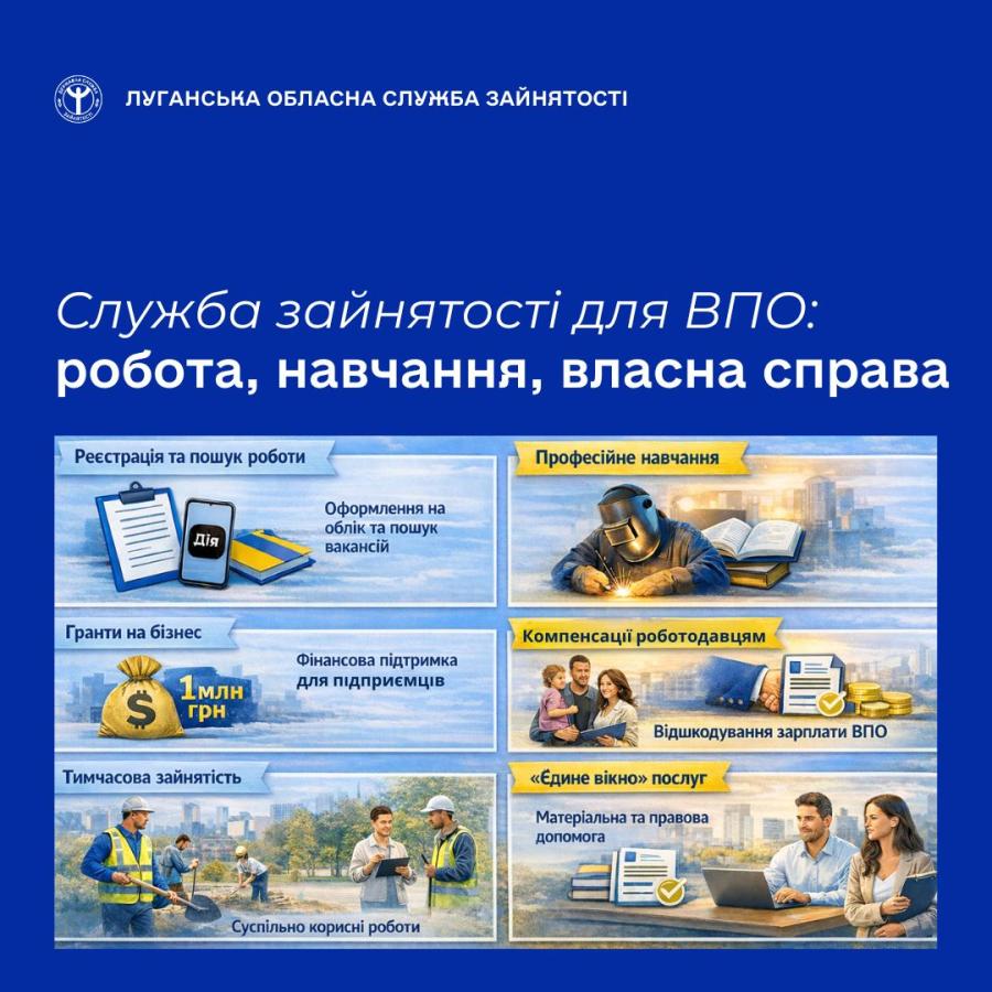 комплексна підтримка ВПО 