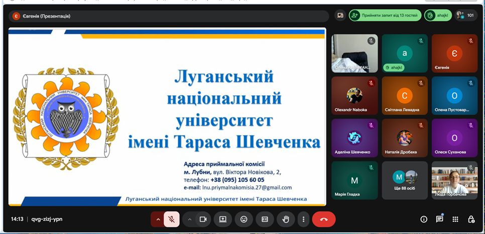 онлайн - зустріч