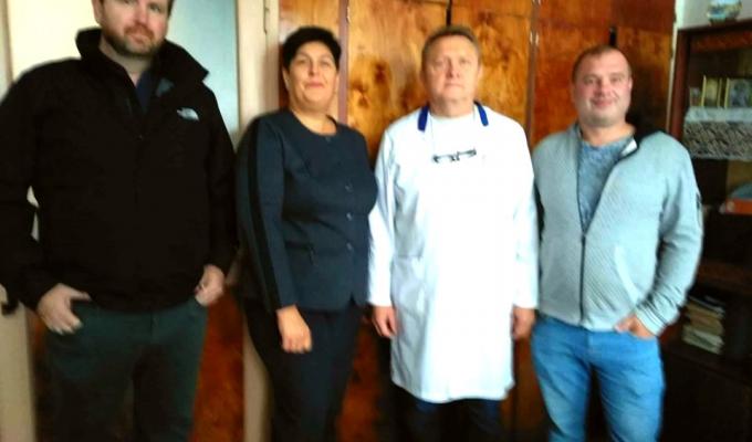 До медичних закладів району завітали представники науково-дослідної благодійної організації Action on Armed Violence До медичних закладів району завітали представники науково-дослідної благодійної організації Action on Armed Violence