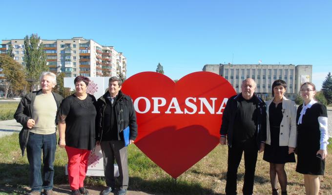 Попаснянщину відвідала творча група Національної спілки кінематографістів України.