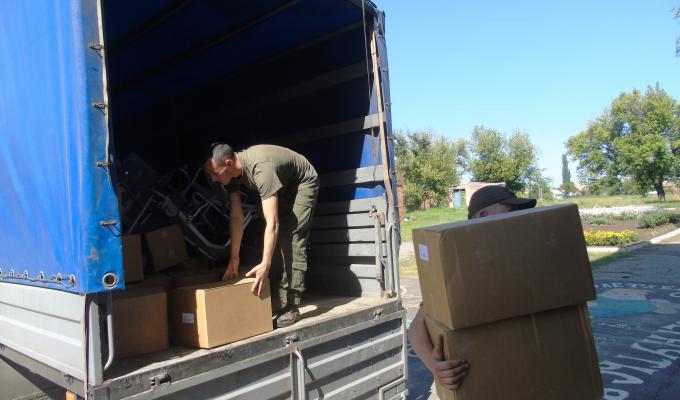 До Попаснянського району надійшла гуманітарна допомога