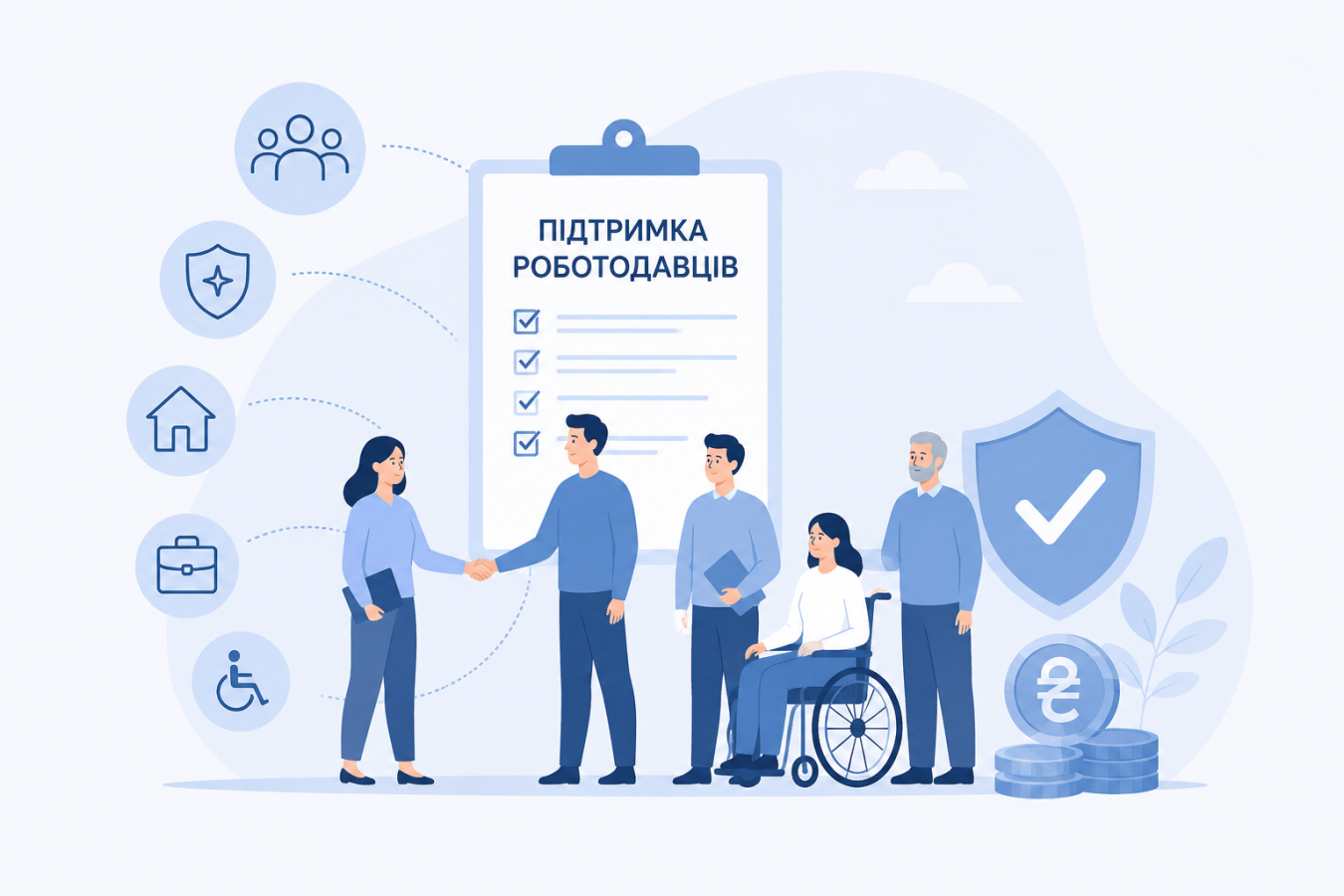 компенсації за працевлаштування працівників