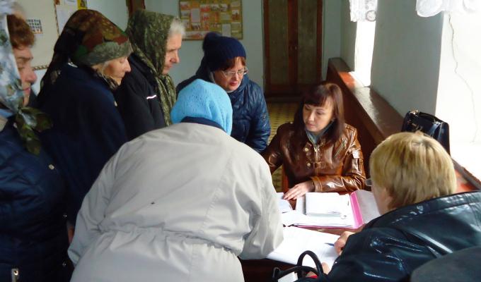 Спеціалісти УСЗН Попаснянської райдержадміністрації провели виїзний прийом громадян Спеціалісти УСЗН Попаснянської райдержадміністрації провели виїзний прийом громадян