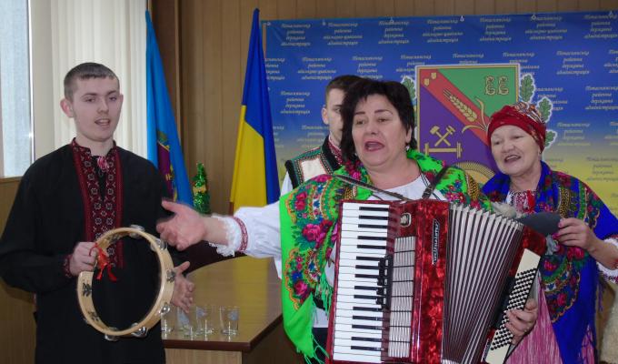 На Попаснянщину завітали побратими з Закарпаття На Попаснянщину завітали побратими з Закарпаття