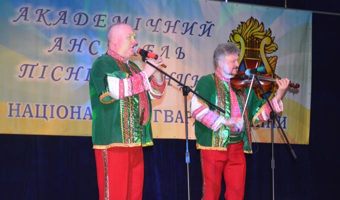На Попаснянщині пройшов концерт Академічного ансамблю пісні і танцю Національної Гвардії України