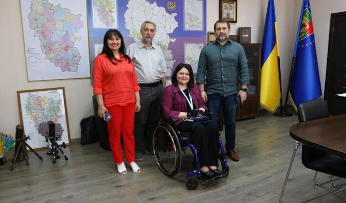 До Луганщини завітала Урядова уповноважена з прав осіб з інвалідністю Тетяна Баранцова До Луганщини завітала Урядова уповноважена з прав осіб з інвалідністю Тетяна Баранцова
