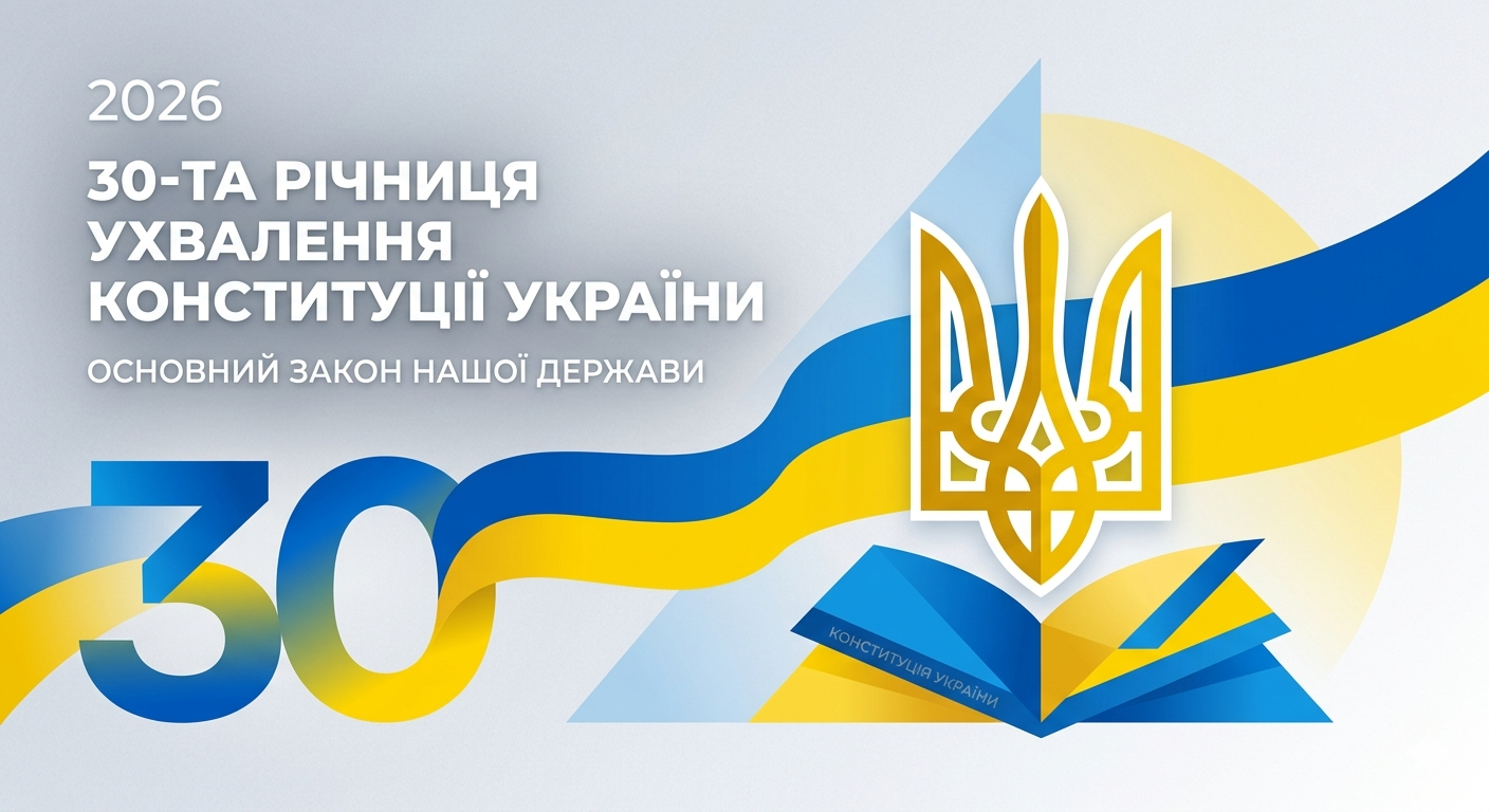 30-ту річницю ухвалення Конституції України 