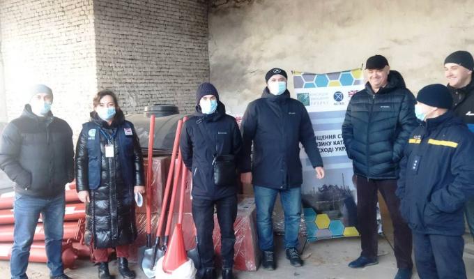 Міжнародна організація «ACTED» передала до Попаснянської громади обладнання на більш як 165 тисяч гривень Міжнародна організація «ACTED» передала до Попаснянської громади обладнання на більш як 165 тисяч гривень
