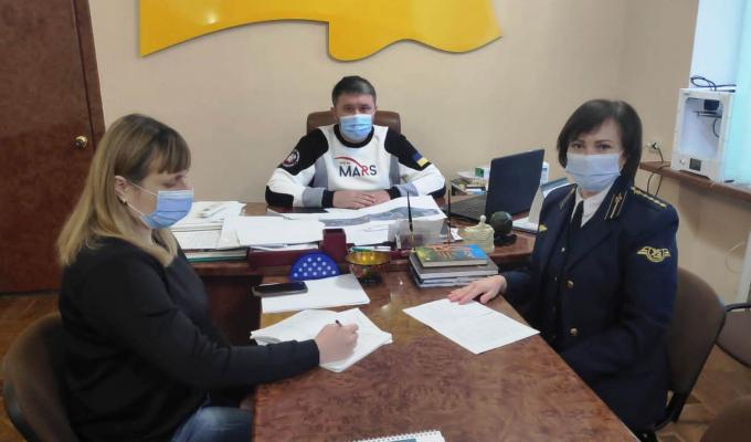 В райдержадміністрації обговорили плани трасування в межах району залізничної лінії, яка з’єднає ділянку Лантратівка – Кіндрашівка - Нова із залізничною мережею України