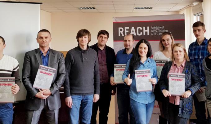 На Попаснянщині за підтримки Ініціативи REACH в Україні пройшов навчальний тренінг з використання інформаційних технологій. На Попаснянщині за підтримки Ініціативи REACH в Україні пройшов навчальний тренінг з використання інформаційних технологій.