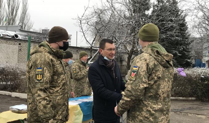 Євген Жданов привітав військовослужбовців з Днем Збройних Сил України Євген Жданов привітав військовослужбовців з Днем Збройних Сил України