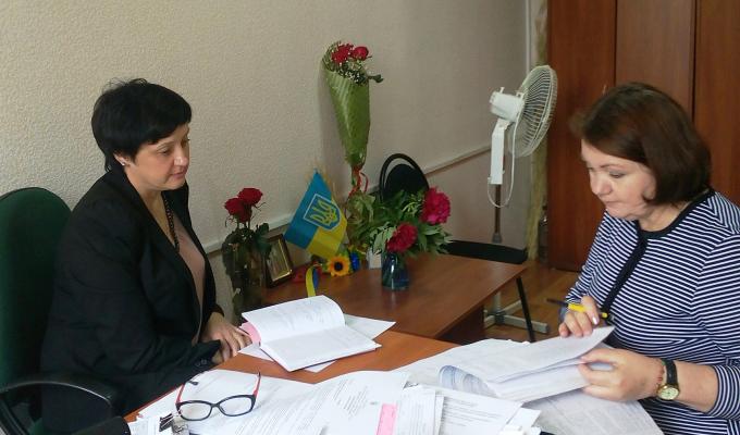 Посадовці архівного відділу здійснили виїзну робочу нараду до Попаснянської міської ради з питань архівної справи та діловодства Посадовці архівного відділу здійснили виїзну робочу нараду до Попаснянської міської ради з питань архівної справи та діловодства