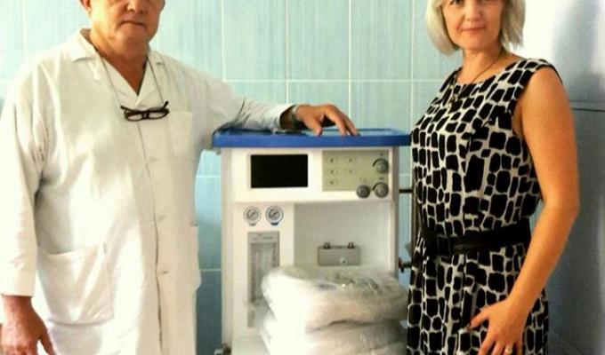 Попаснянська районна центральна лікарня отримала Апарат для анестезії S6100D Попаснянська районна центральна лікарня отримала Апарат для анестезії S6100D