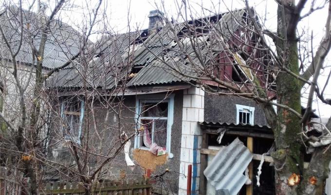 28 лютого ворожого обстрілу зазнало село Троїцьке Попаснянського району 28 лютого ворожого обстрілу зазнало село Троїцьке Попаснянського району