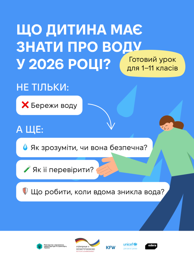 про воду для дітей
