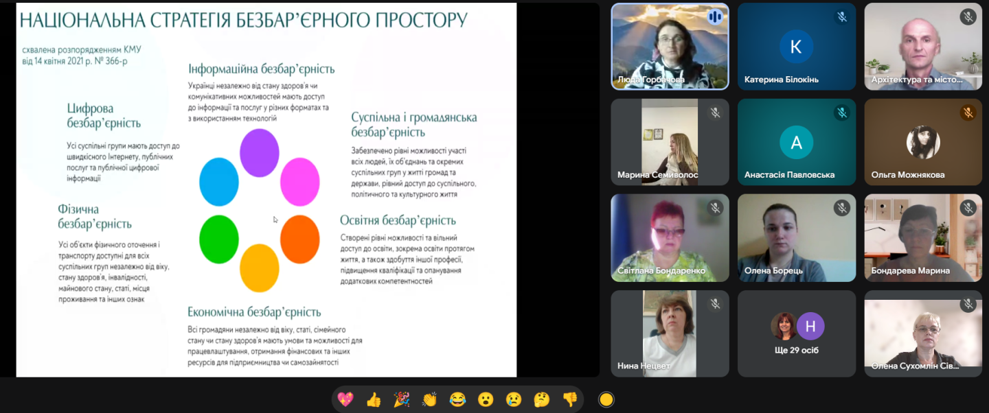 В межах інформаційної складової Всеукраїнської кампанії соціальних змін «Безбар’єрність – це коли можеш» пройшов захід для представників громад району, зокрема, членів молодіжних рад