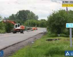 Велике будівництво на Луганщині: Продовжуються роботи  за маршрутом «Сватове – Старобільськ»