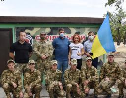 У Попаснянському районі відкрили перший спеціалізований стрілецький тир