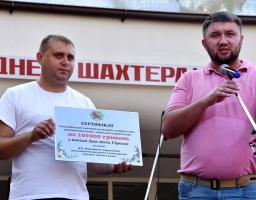 Роман Власенко привітав гірчан із Днем шахтаря та Днем міста