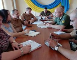 Виїзна нарада у селищі Новотошківське 