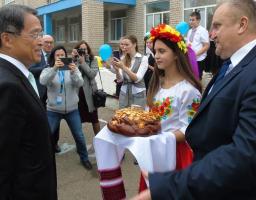Посол Японії Такаші Кураі відвідав Попаснянський район