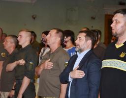Урочистості з нагоди 6-ї річниці визволення Попасної від незаконних збройних формувань продовжилися відзначенням військовослужбовців
